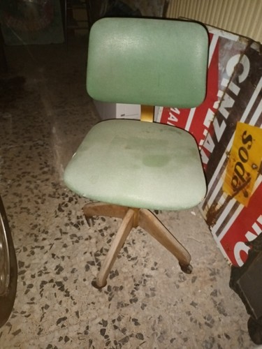 Sedia girevole vintage anni - sedia,