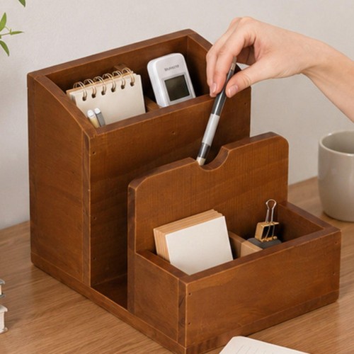Scatola organizer scrivania - scatola,