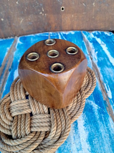 Dado portapenne teak - in,